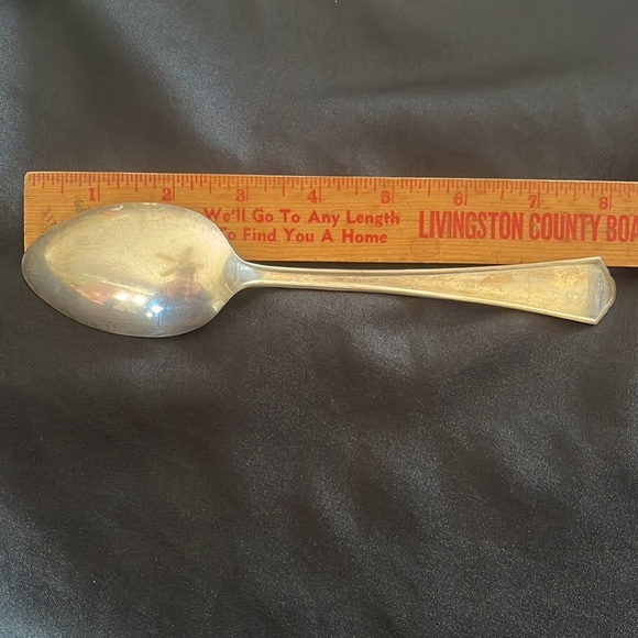 Vintage ‘BRIDE SILVERPLATE’ Serving Spoons~Set of 2 - Picture 8 of 8